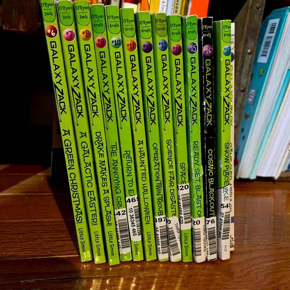 Galaxy Zack Series - Books 6-18